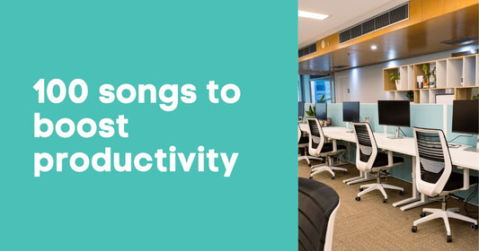 100 Songs to Boost Your Productivity at Work