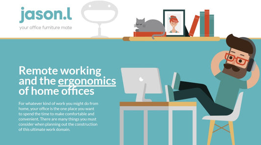 INFOGRAPHIC: Remote Work & Ideas to Make Your Home Office Ergonomic