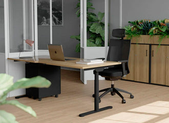 Flexi Premium Height Adjustable Single Workstation