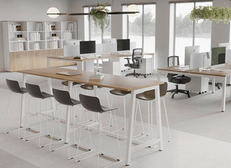 Quadro A Leg Large Counter Table