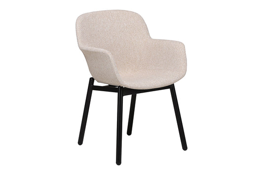 Tommy Tub Fabric Chair   - 4 Leg Base