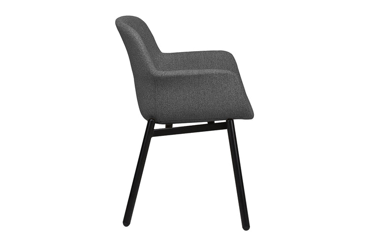 Tommy Tub Fabric Chair   - 4 Leg Base