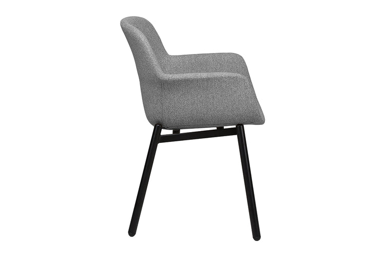 Tommy Tub Fabric Chair   - 4 Leg Base