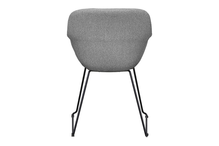 Tommy Tub Fabric Chair   - Sled Base