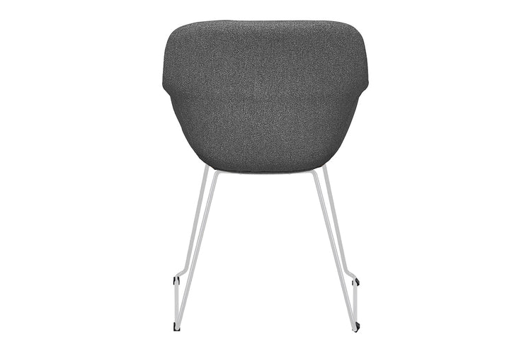 Tommy Tub Fabric Chair   - Sled Base