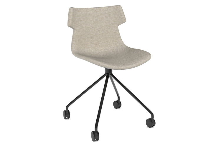 Wave Fabric Visitor Chair - Mobile Base