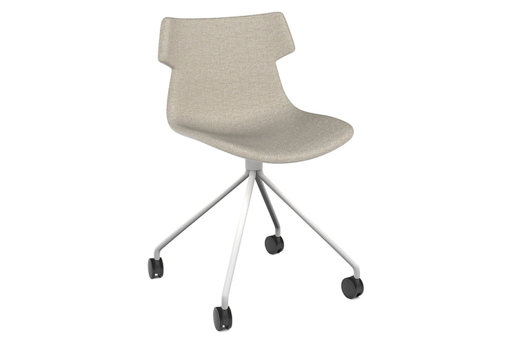 Wave Fabric Visitor Chair - Mobile Base