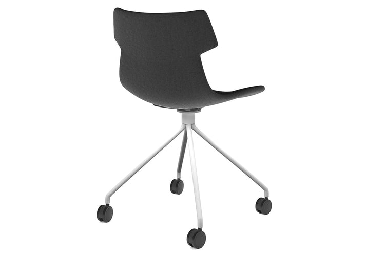 Wave Fabric Visitor Chair - Mobile Base