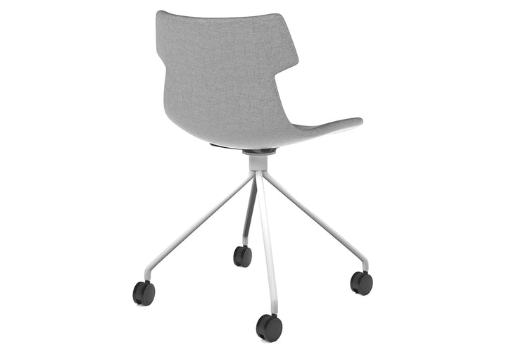 Wave Fabric Visitor Chair - Mobile Base