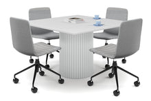  - Baobab Circular Base Boardroom Rectangle Table [1200L x 1200W] - 1