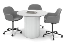  - Baobab Circular Base Boardroom Round Table [1000 mm] - 1