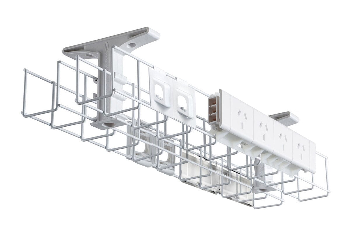 CMS Cable Management Basket Back to Back Metal+Tray Include 2 x 4 Power 4 Data [950W x 105H] CMS none none 