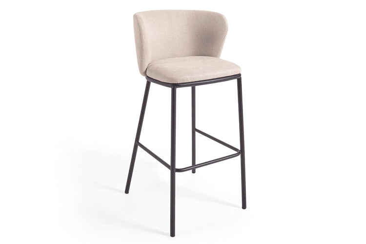 Como Cisel Stool Chenille Fabric - 750mm Seat Height [1020H x 540W] Como 1020H x 540W 