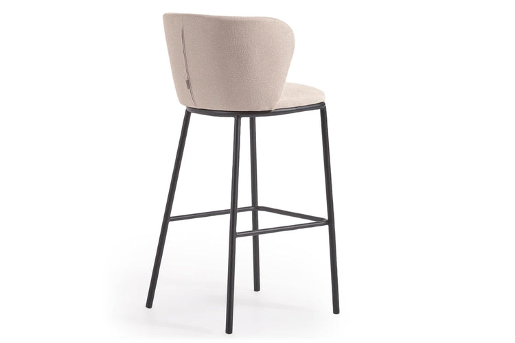 Como Cisel Stool Chenille Fabric - 750mm Seat Height [1020H x 540W] Como 