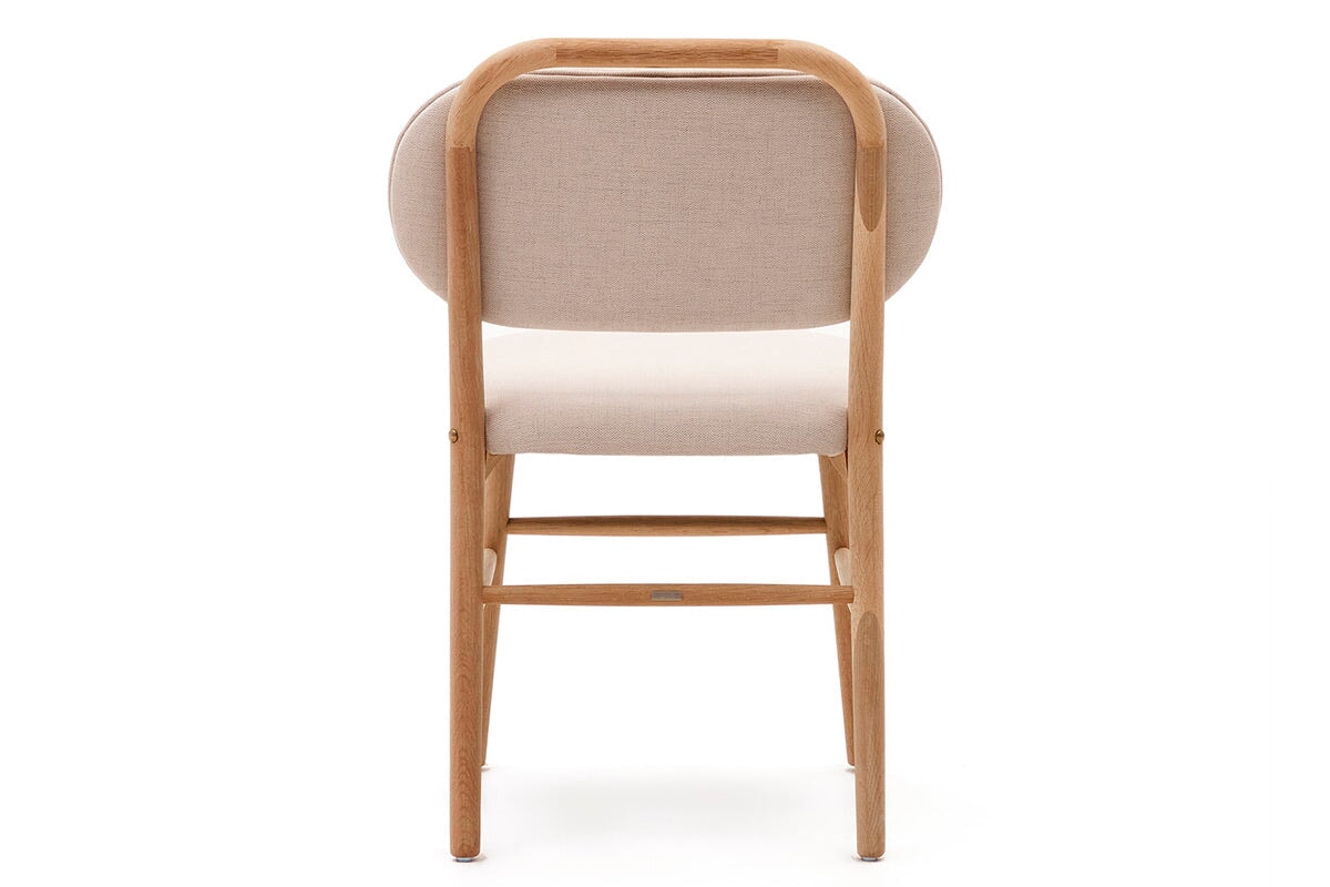 Como Hilda Chair Chenille Fabric Como 