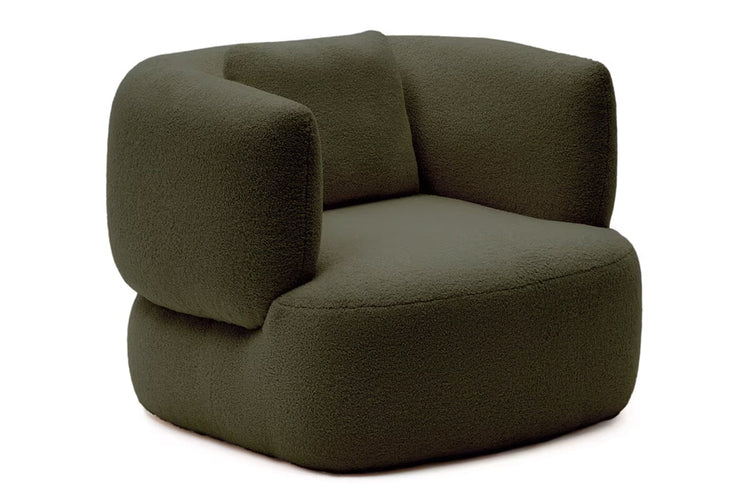 Como Maris Armchair - Boucle Fabric [Boucle] Como dark green 