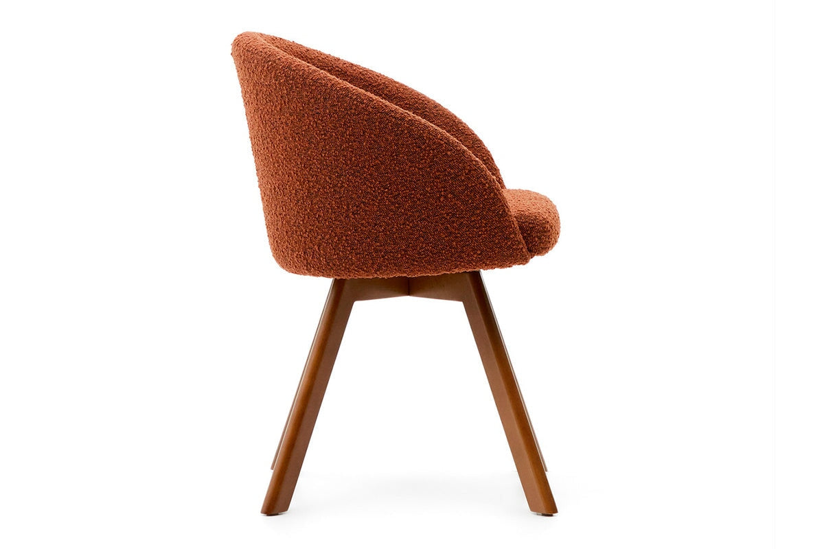 Como Marven Chair - Shearling Fabric [Shearling Fabric] Como 