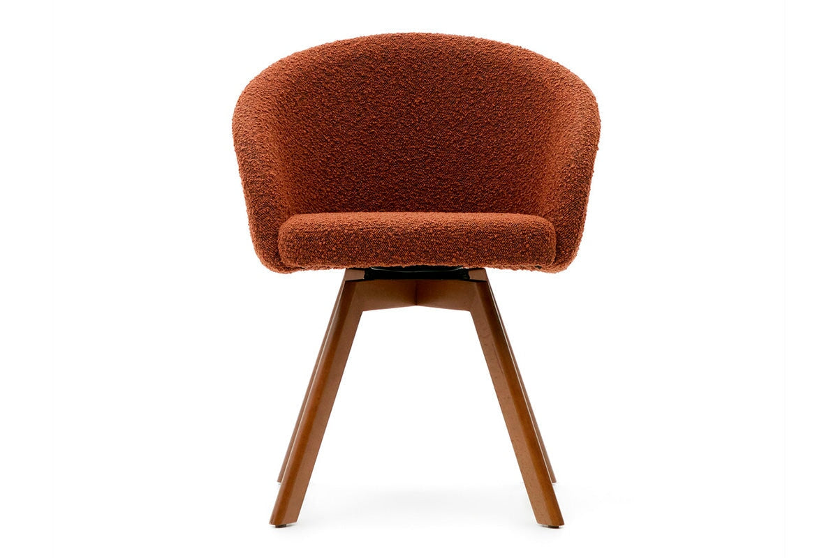 Como Marven Chair - Shearling Fabric [Shearling Fabric] Como 