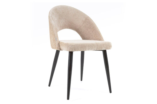 Como Mauai Chair - Chenille Fabric Como beige 