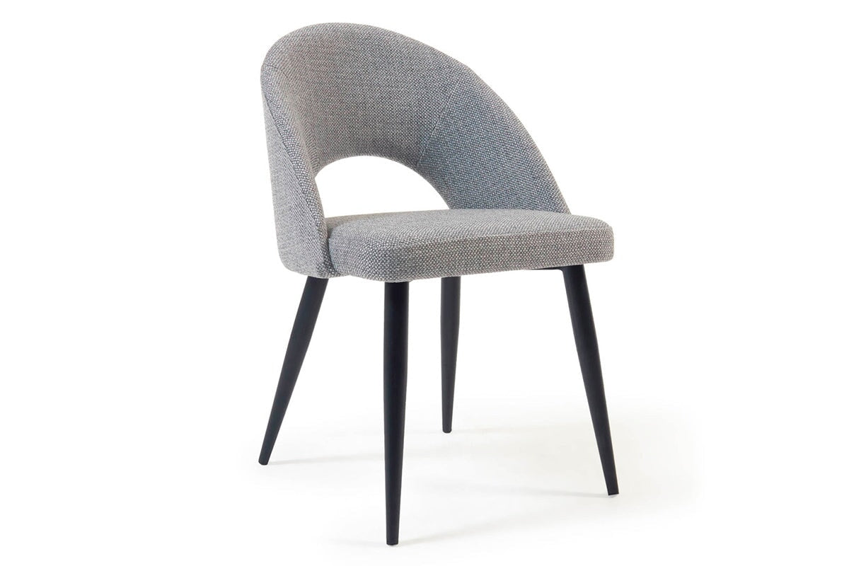 Como Mauai Chair - Upholstered Fabric Como grey 