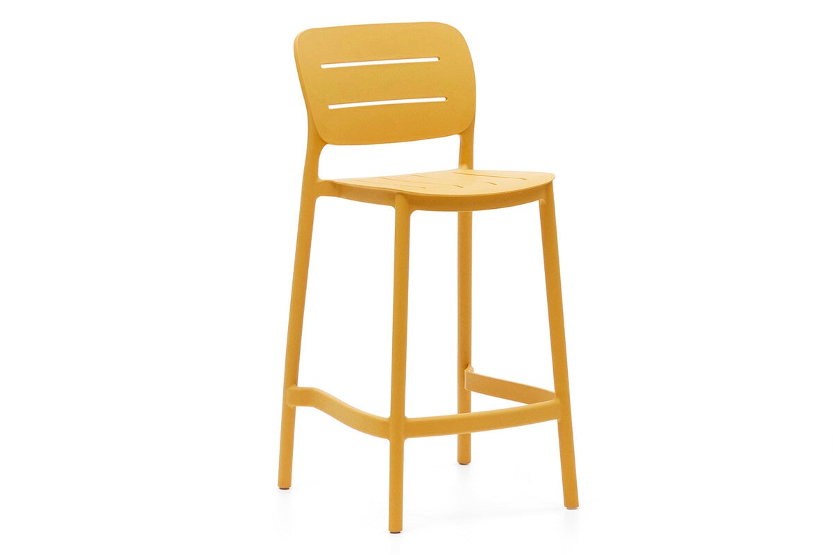 Como Morila Outdoor Stool - 650mm Seat Height Como mustard 