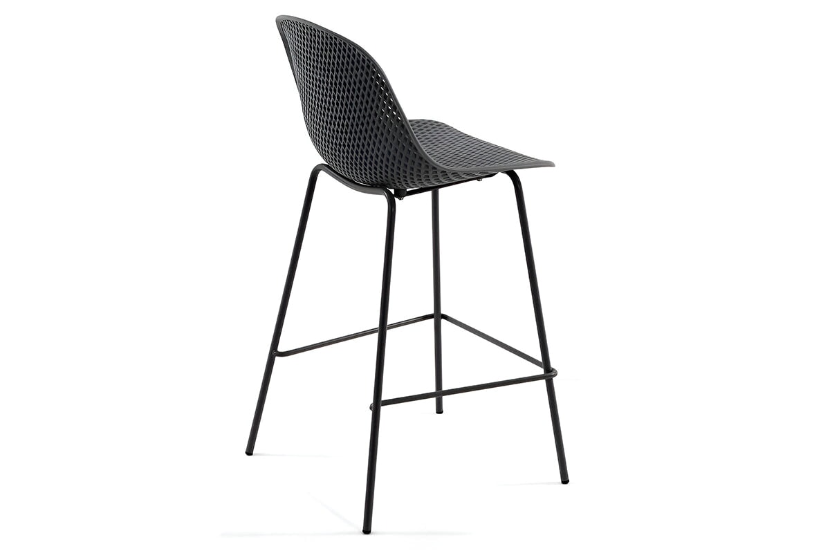 Como Quinby Outdoor Plastic Stool - 750mm Seat Height [1070H x 490W] Como 