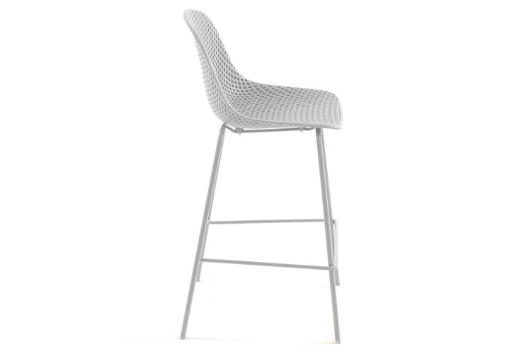 Como Quinby Outdoor Plastic Stool - 750mm Seat Height [1070H x 490W] Como 