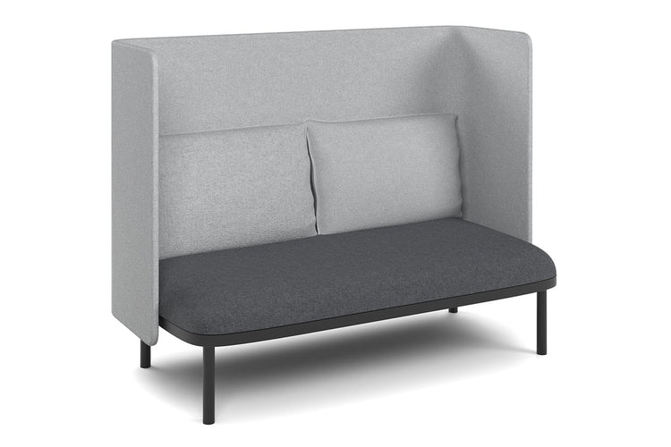 Cozy Double Seater High Back Lounge with Cushion Jasonl light grey 