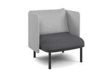  - Cozy Single Seater Low Back Lounge with Cushion - 1