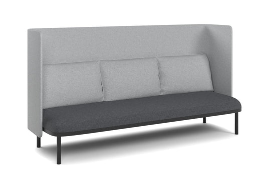 Cozy Triple Seater High Back Lounge with Cushion Jasonl light grey 