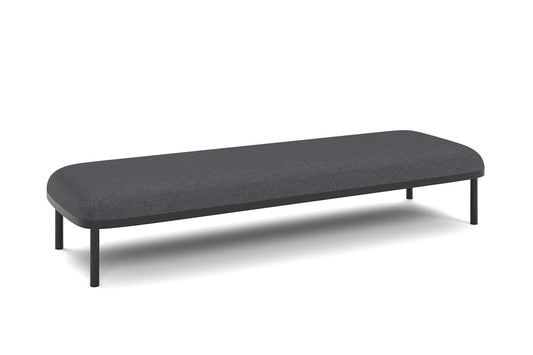 Cozy Triple Seater Lounge Ottoman Jasonl dark grey 