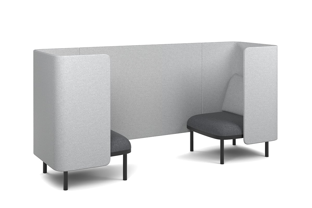 Cozy Two Single Seater Pod Privacy Booth Jasonl light grey none 