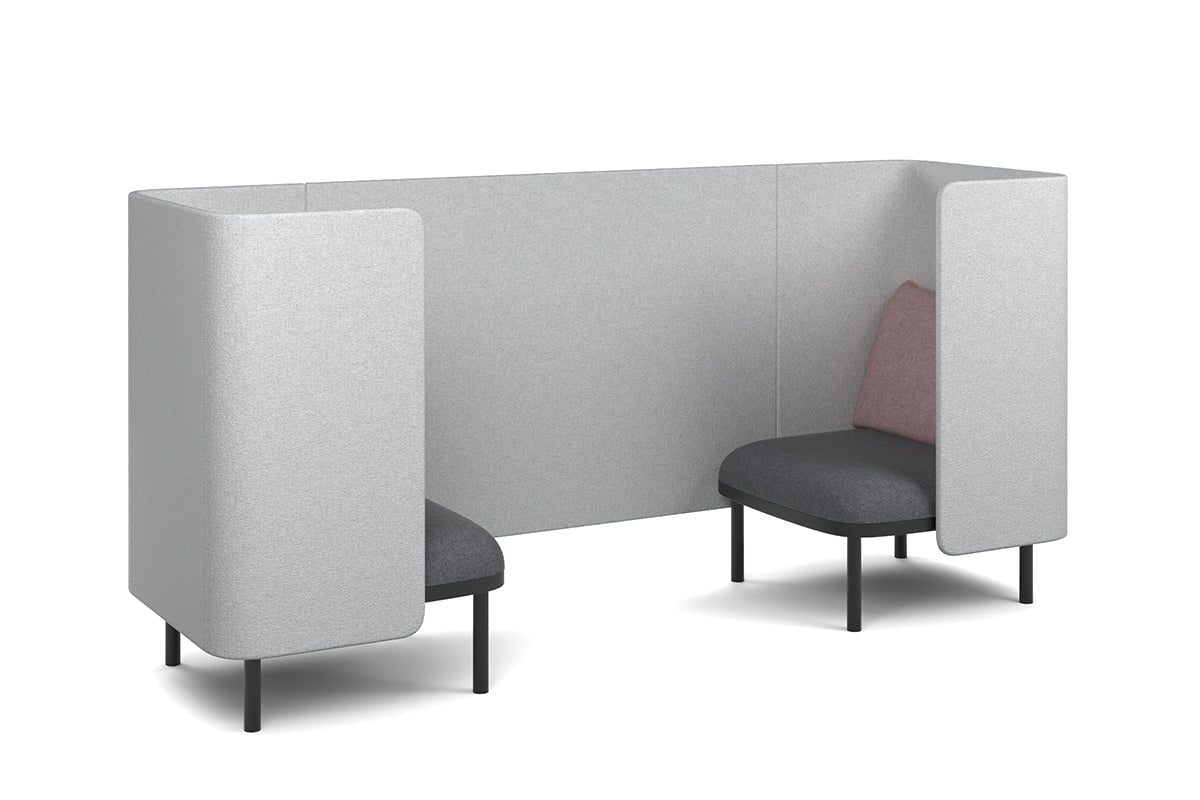 Cozy Two Single Seater Pod Privacy Booth Jasonl pink none 