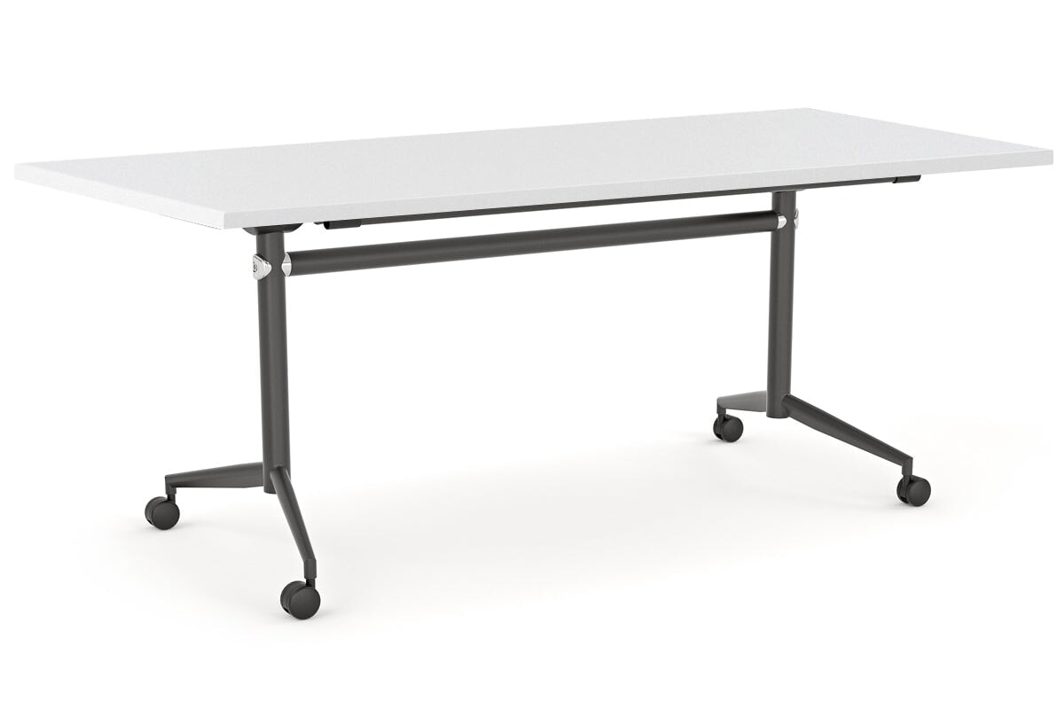 Flip Top Folding Mobile Conference Room Table Uno 1600L x 700W