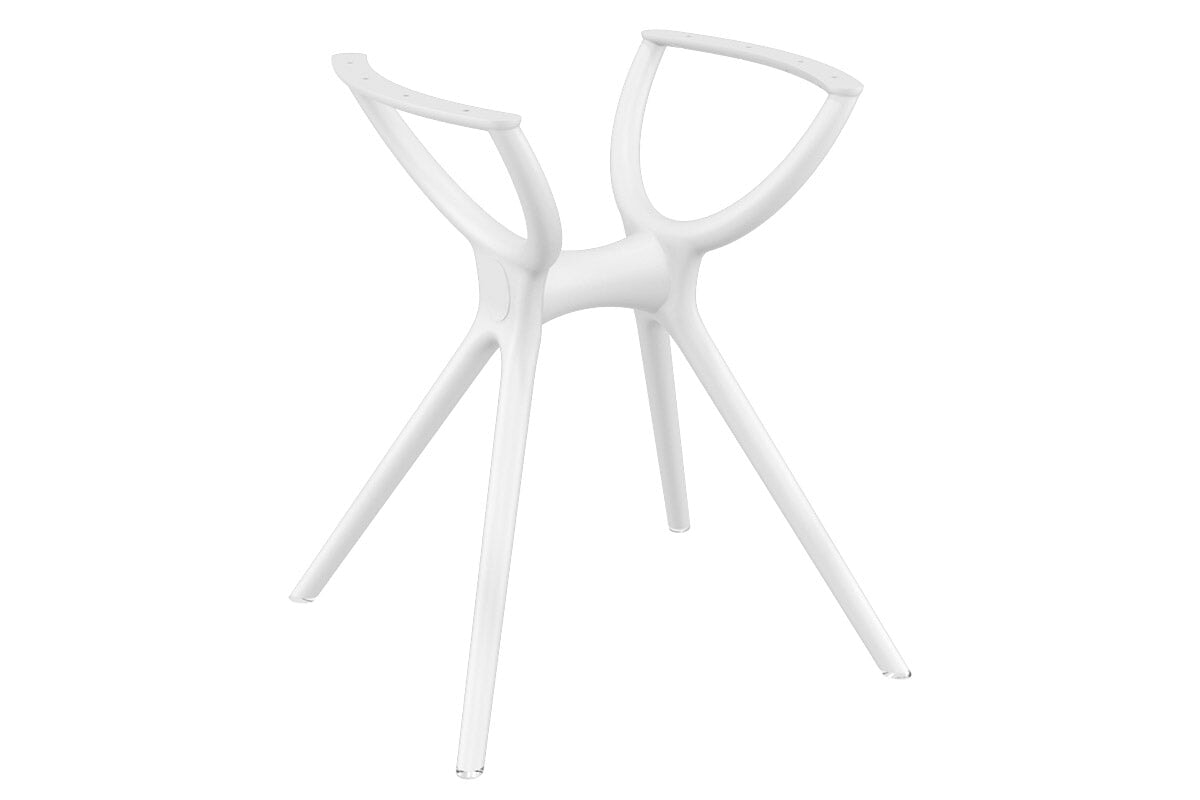 Hospitality Plus Aero Small Legs Table Top [800L x 800W] Hospitality Plus white base none 