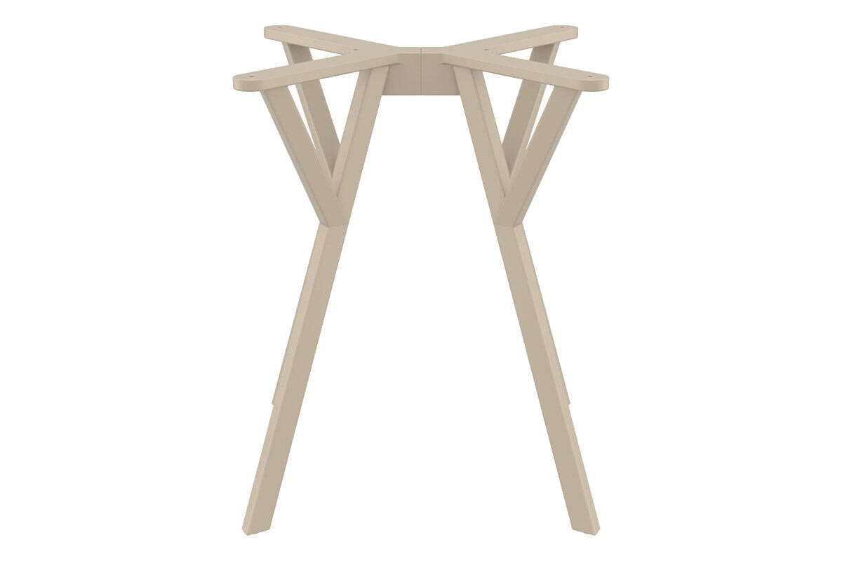 Hospitality Plus Maximo Small Legs Table Round Top - 900 mm Hospitality Plus taupe base none 