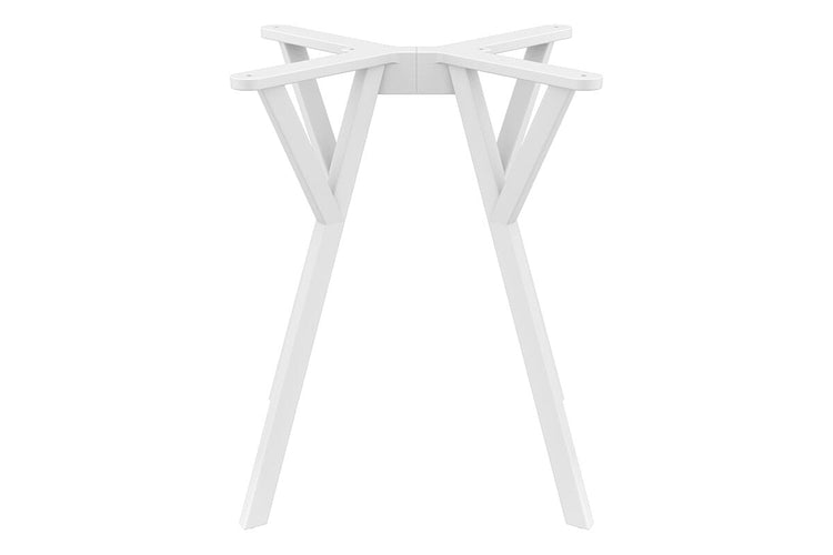 Hospitality Plus Maximo Small Legs Table Round Top - 900 mm Hospitality Plus white base none 