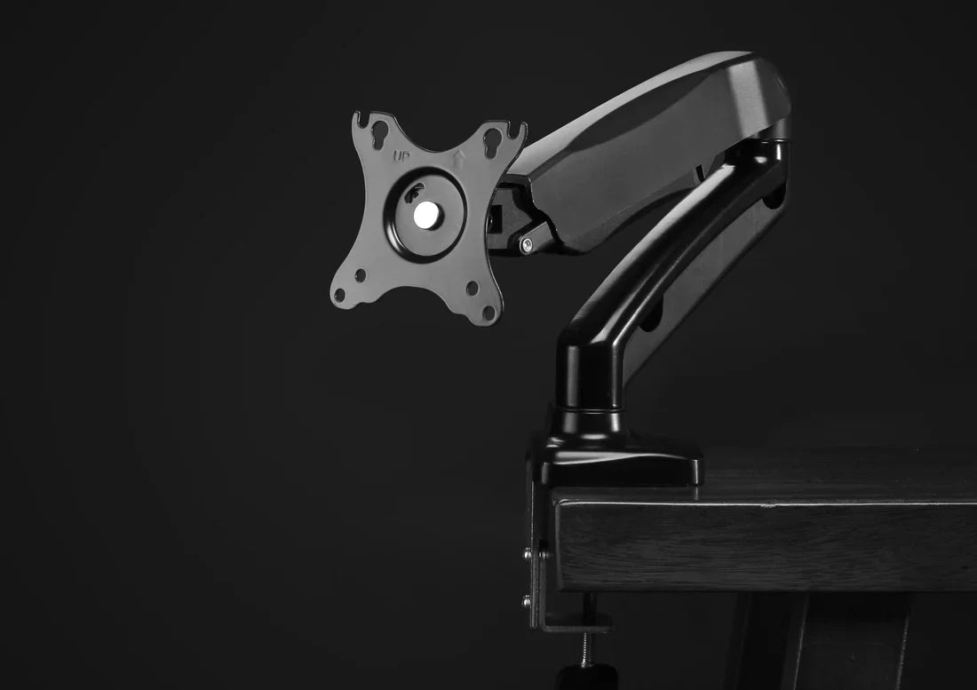 Interactive Single Monitor Arm Black - Pear Shaped Jasonl 