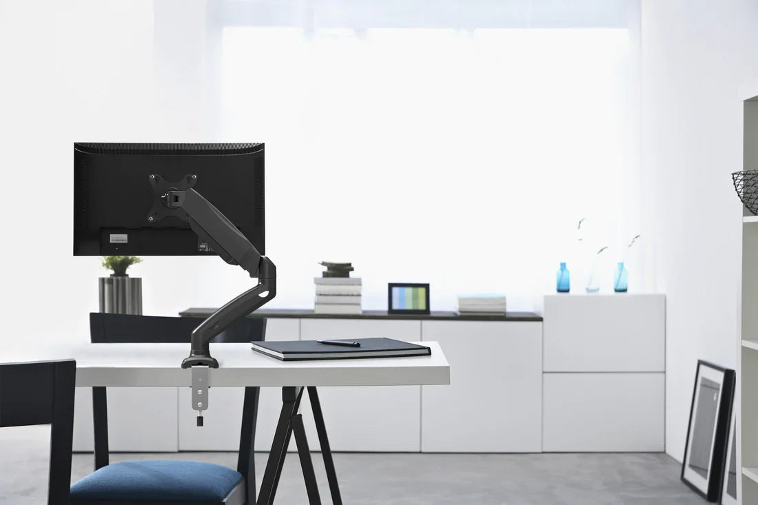 Interactive Single Monitor Arm Black - Pear Shaped Jasonl 