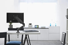  - Interactive Single Monitor Arm Black - Pear Shaped - 1