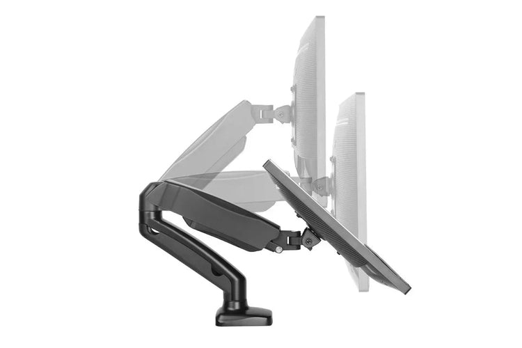 Interactive Single Monitor Arm Black - Pear Shaped Jasonl 