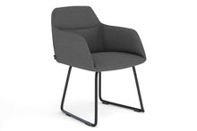  - Mcduck Arm Chair - Black Sled Base - 1