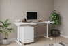 Mobile Pedestal with Filing Drawers Metal - Thumbnail 2 