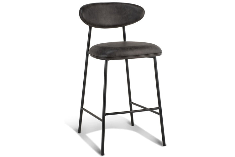 MS Hospitality Bonnie Stool - 750mm Seat Height [990H x 450W] MS Hospitality charcoal truffel 