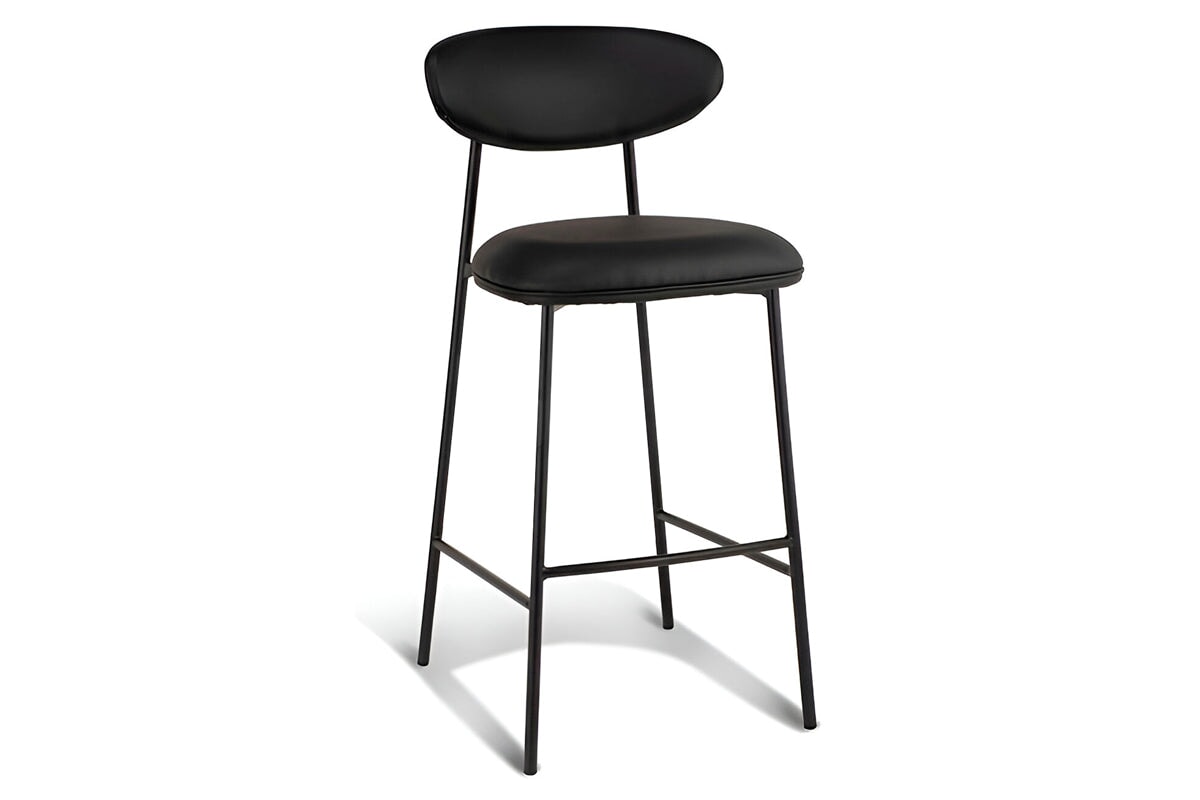 MS Hospitality Bonnie Stool - 750mm Seat Height [990H x 450W] MS Hospitality licorice 