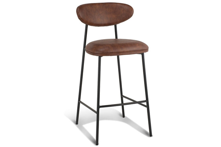 MS Hospitality Bonnie Stool - 750mm Seat Height [990H x 450W] MS Hospitality cocoa crackle 