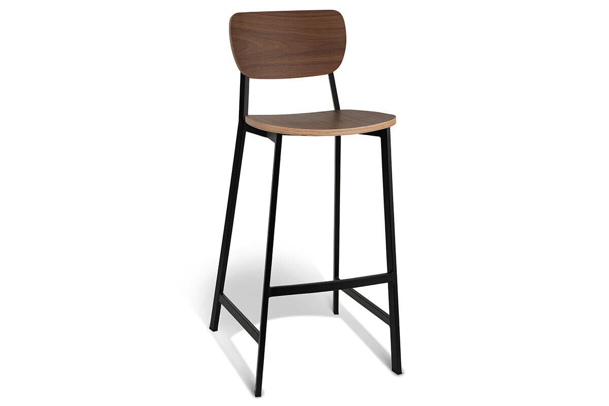 MS Hospitality Zesra Barstool - 750mm Seat Height MS Hospitality walnut 