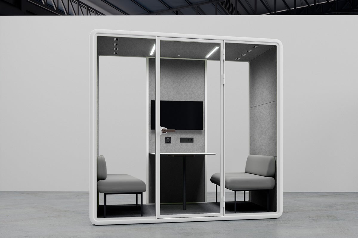 Nest 4 Person Meeting Booth [Echo Panel] Jasonl 