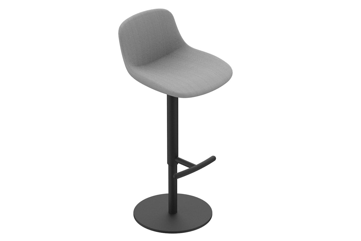 Nest Pneumatic Adjustable Stool Jasonl grey 