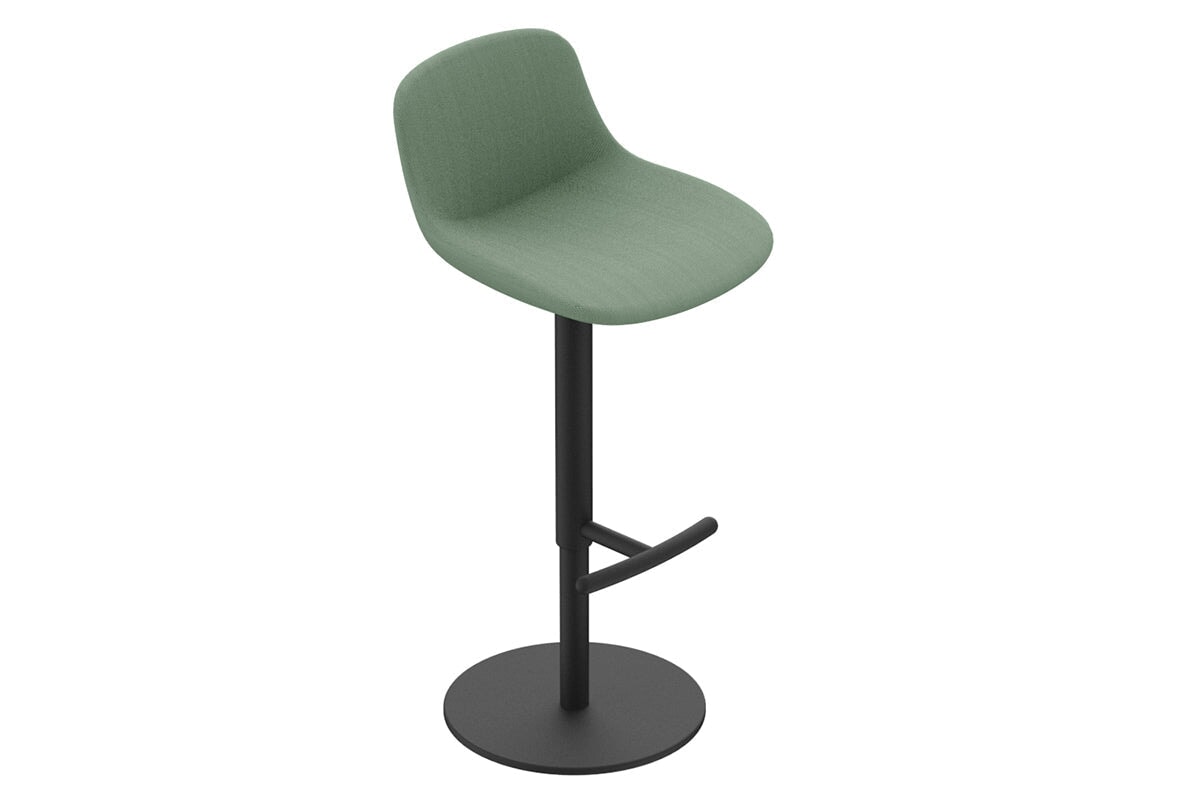 Nest Pneumatic Adjustable Stool Jasonl green 